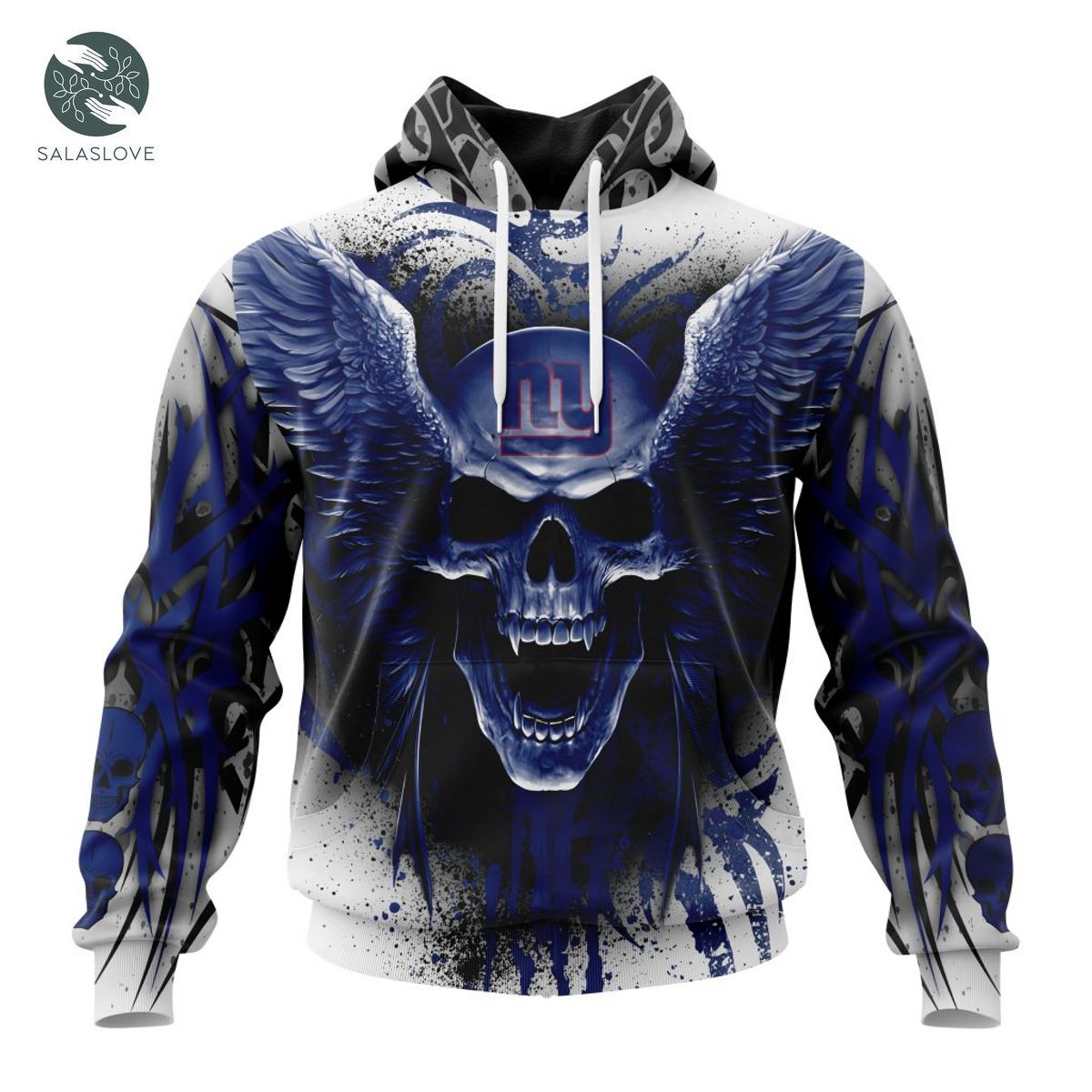 NFL New York Giants Special Kits With Skull Art Hoodie