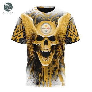 NFL Pittsburgh Steelers Special Kits With Skull Art Shirt