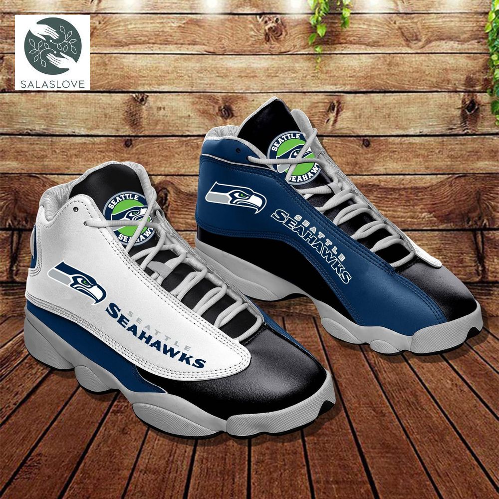 NFL Seattle Seahawks Air Jordan 13  Shoes