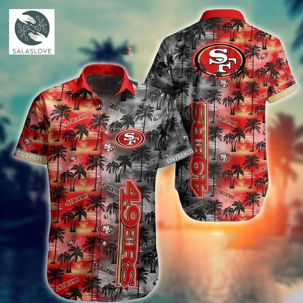 NFL Sunset San Francisco 49ers Hawaiian Shirt

