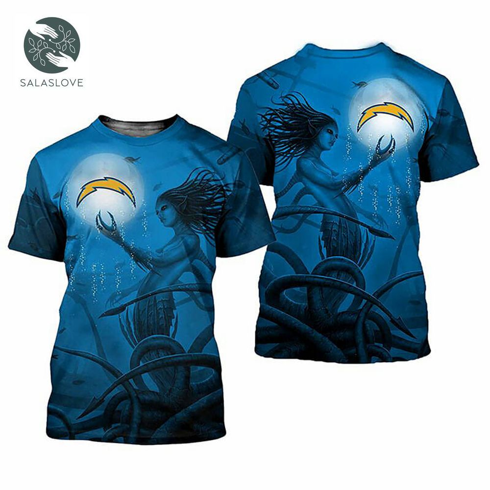 NFL2023 Los Angeles Chargers Powder Blue T-Shirt


