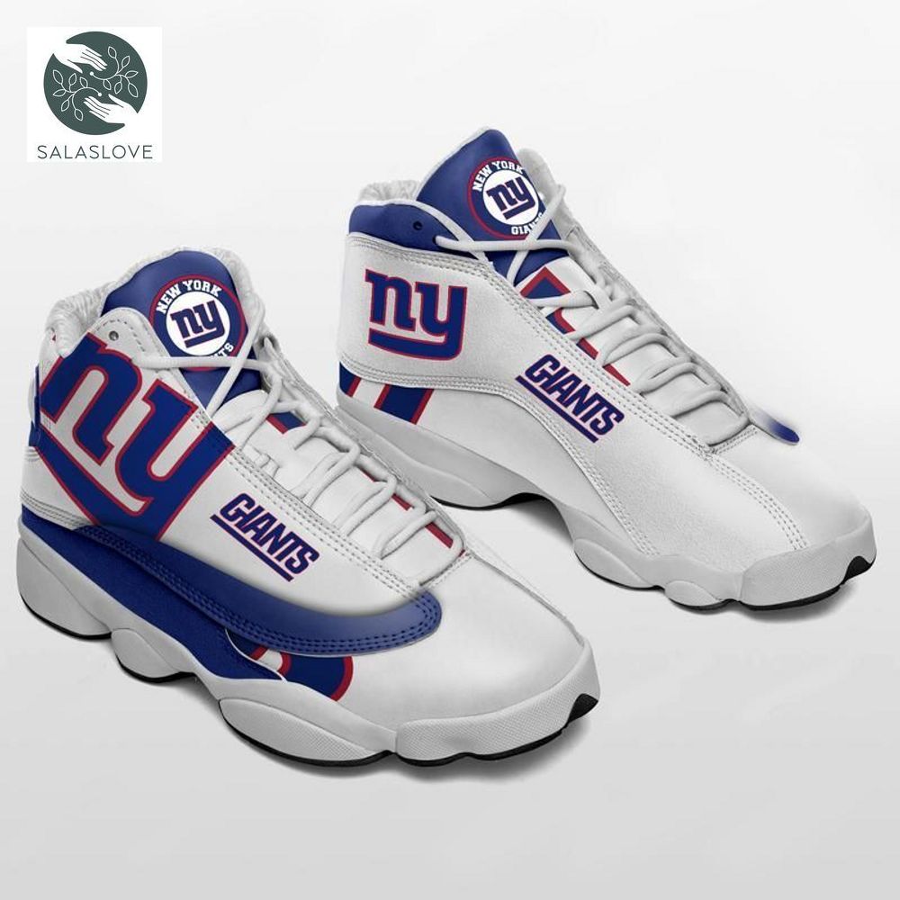 Ny Giants Nfl Form Air Jordan 13 Sneakers Football Team Sneakers