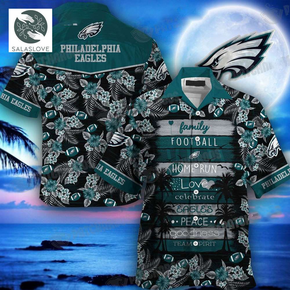  Philadelphia Eagles NFL Retro Hawaiian Shirt



