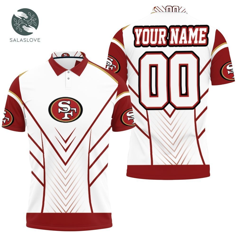 San Francisco 49ers Nfl 3d Personalized Polo Jersey Shirt