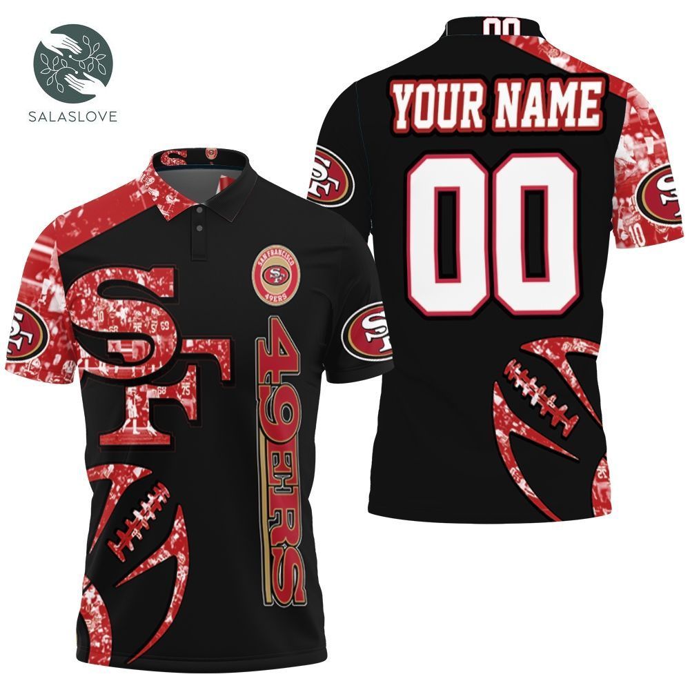 San Francisco 49ers Nfl 3d Personalized Polo Shirt