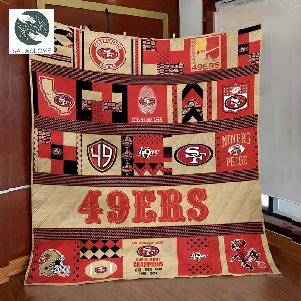 49ers Fleece Blanket Multi Designs San Francisco

