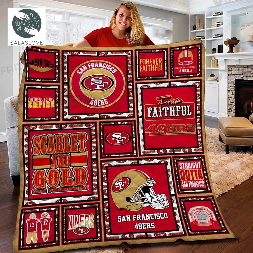 49ers Throw Blanket Multi Designs San Francisco

