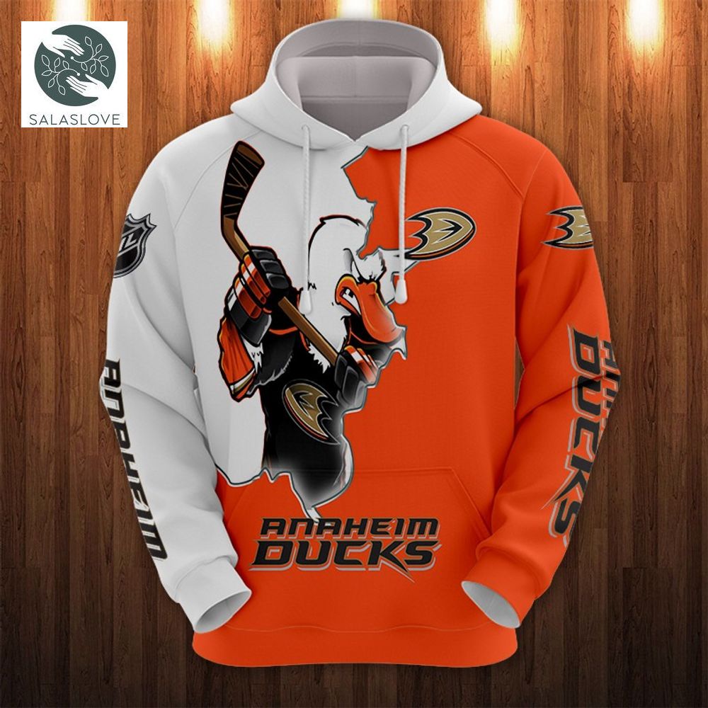 Anaheim Ducks Hoodie 3D For Men And Women