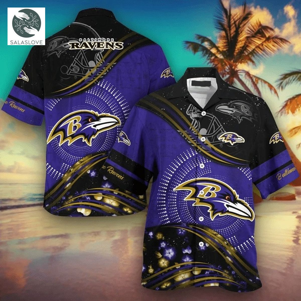 Baltimore Ravens Hawaiian Shirt Ultra style for summer