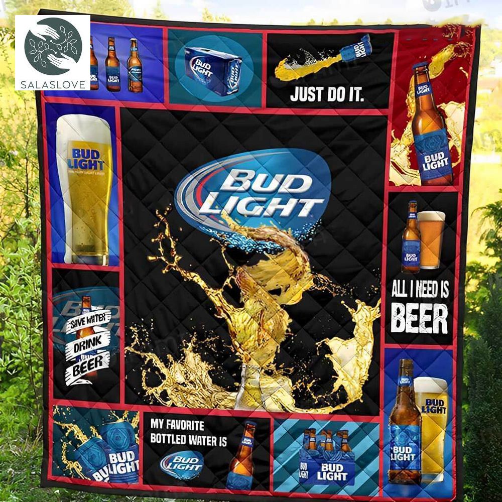 Bud Light Blanket Multi Designs Gift For Beer Lovers

