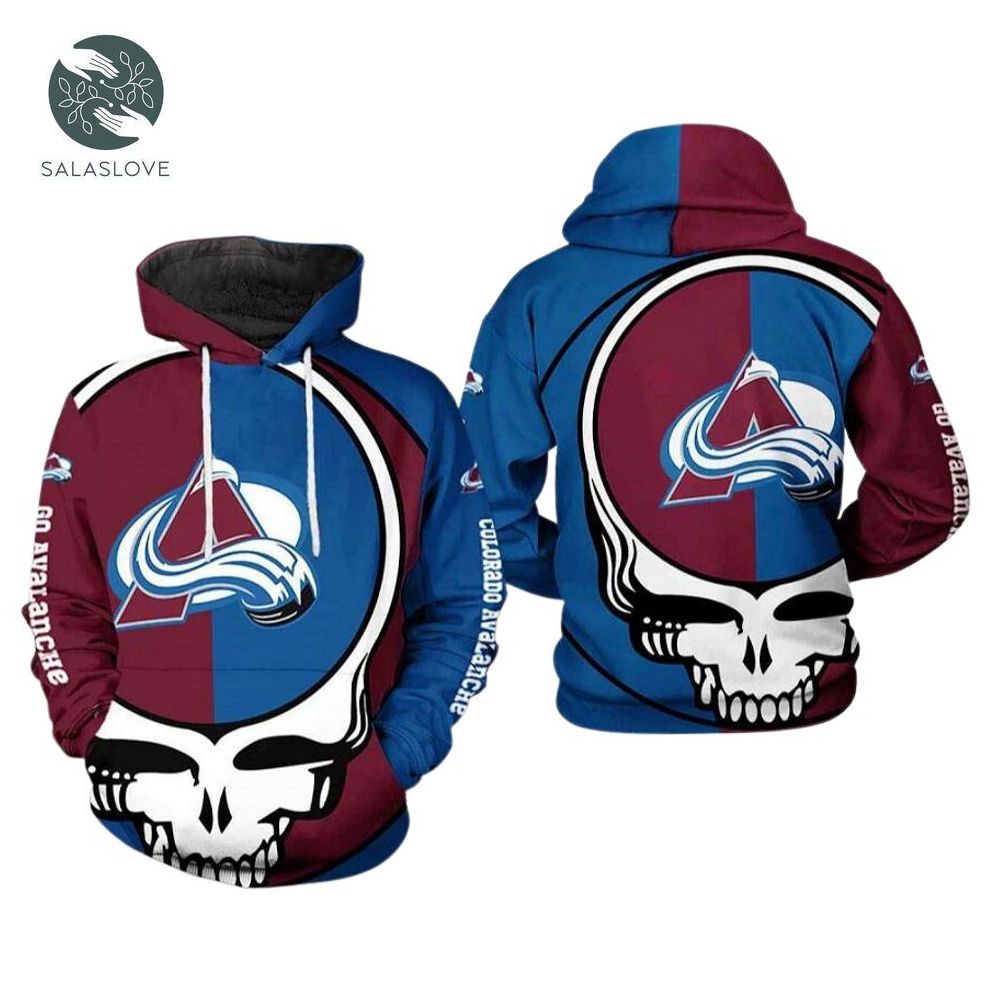 Colorado Avalanche NHL 3D Hoodie For Fan
