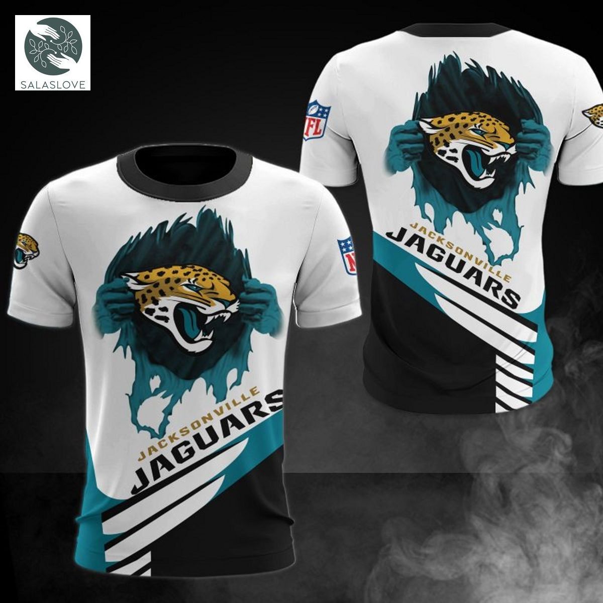 Jacksonville Jaguars T-shirt cool graphic gift for men
