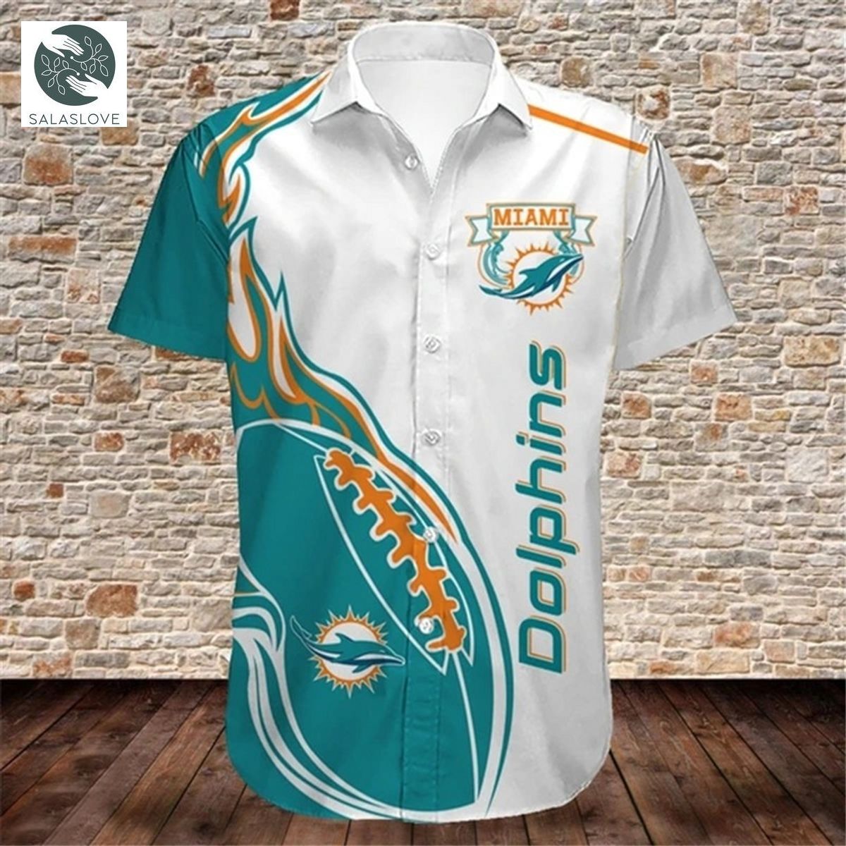 Miami Dolphins Shirts Cute Flame Balls graphic gift for men