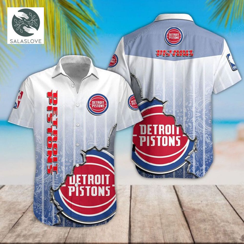 NBA Detroit Pistons Hawaiian Shirt
