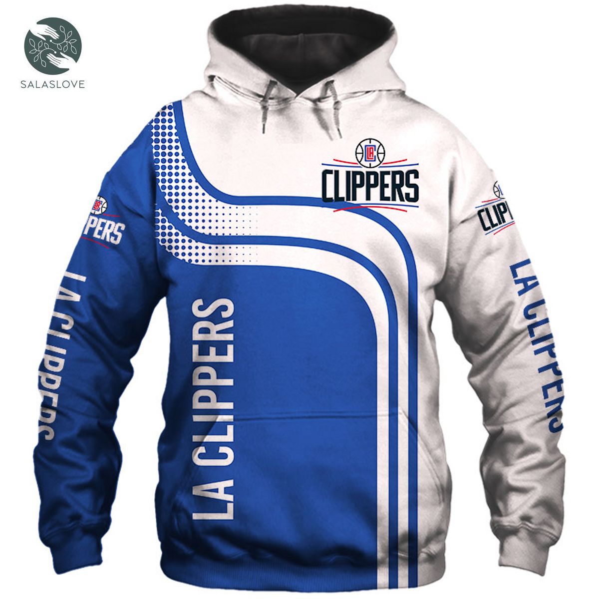 NBA Los Angeles Clippers hoodie 3D basketball for fans