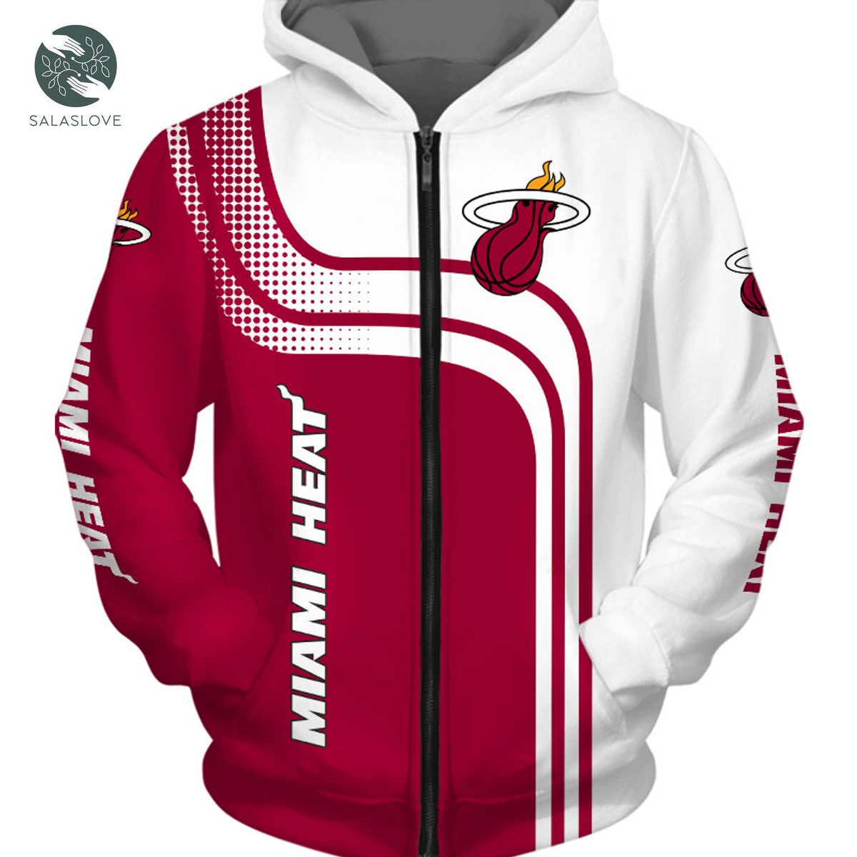 NBA Miami Heat hoodie 3D basketball Sweatshirt for fans