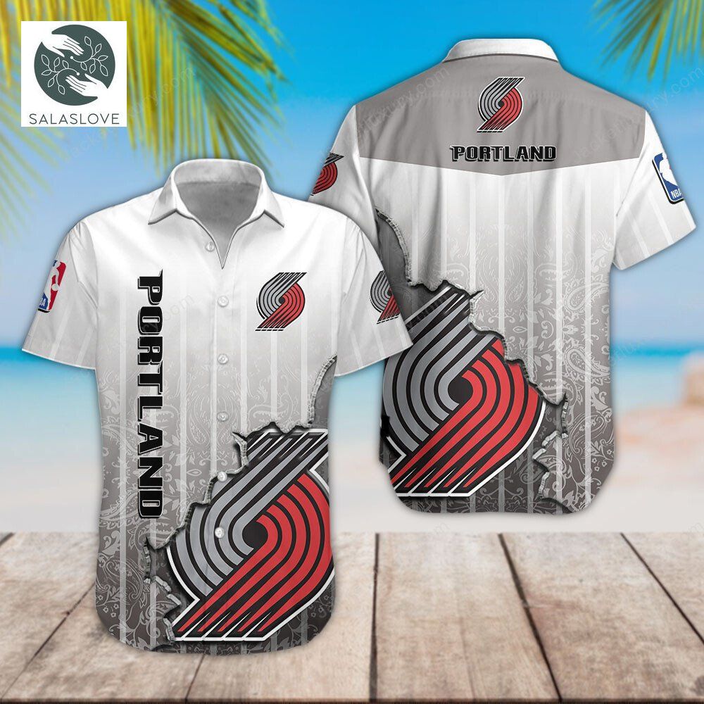 NBA Portland Trail Blazers Hawaiian Shirt
