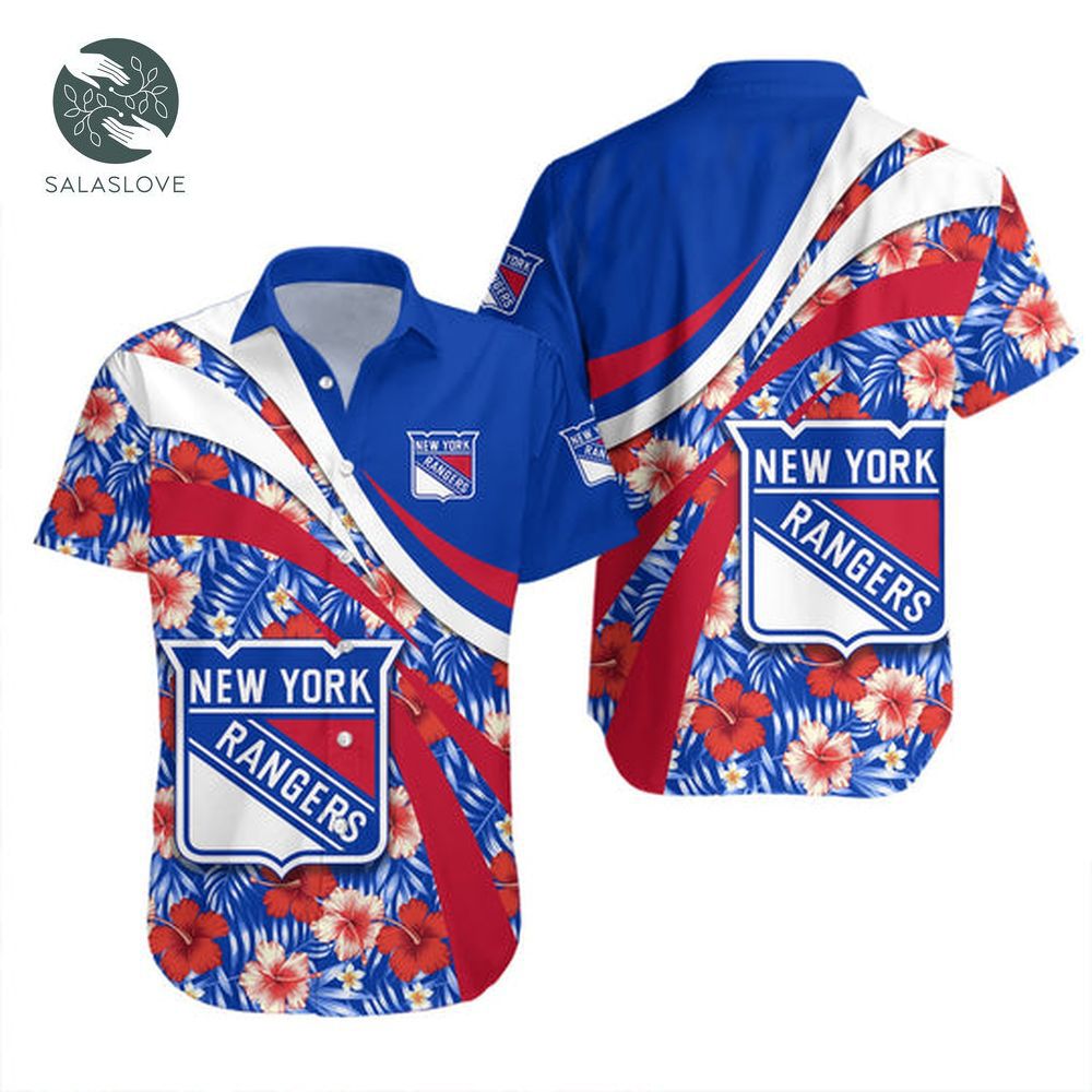 New York Rangers Nhl Hawaii Shirt Hibiscus Sport Style
