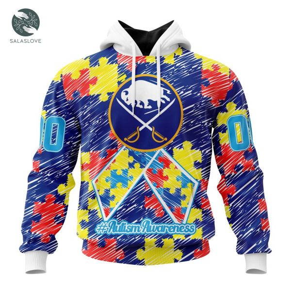 NHL Buffalo Sabres Special Autism Awareness Hoodie