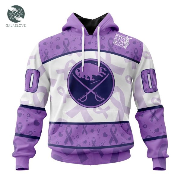 NHL Buffalo Sabres Special Lavender Fight Cancer Hoodie