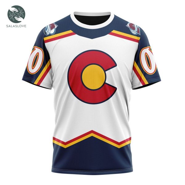 NHL Colorado Avalanche Reverse Retro Kits Shirt