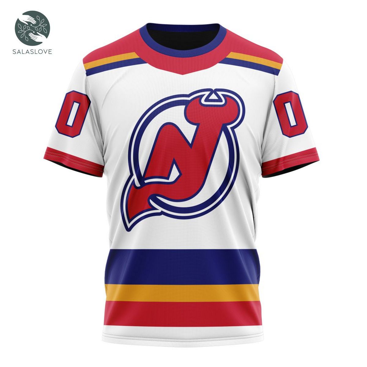 NHL New Jersey Devils Reverse Retro Kits Shirt