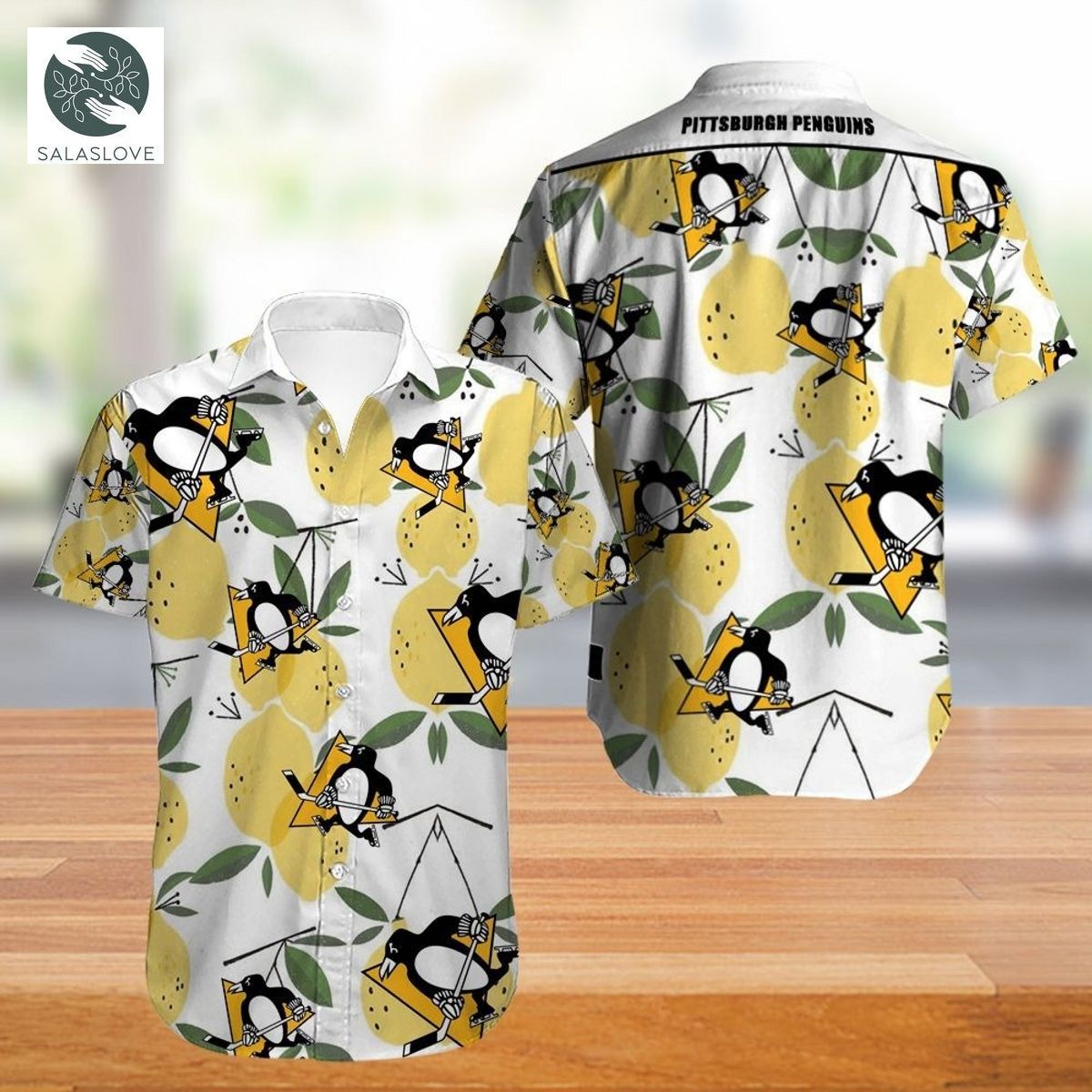 NHL Pittsburgh Penguins Hawaiian Shirt Tropical Flowers summer for fans