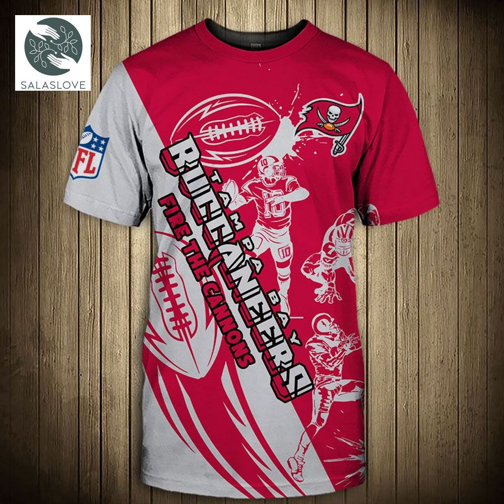 Tampa Bay Buccaneers T-shirt Graphic Cartoon Player Gift For Fans


