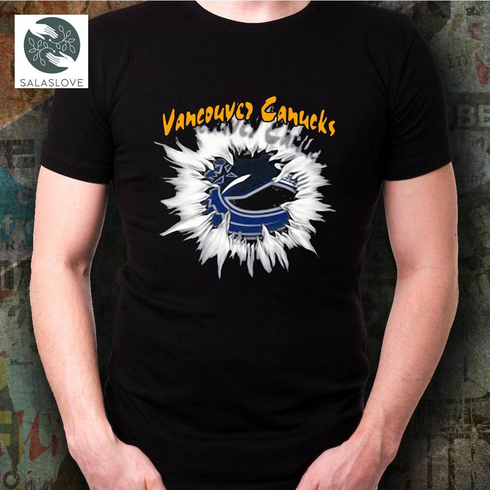 Vancouver Canucks NHL Hockey Adoring Fan Rip Sports Shirt
