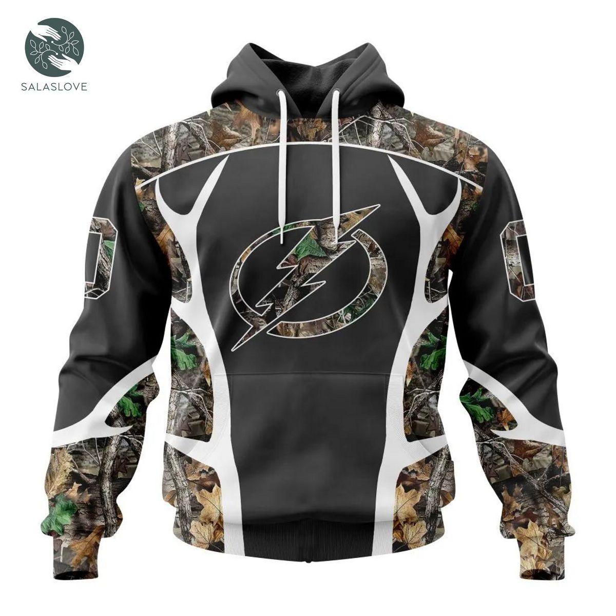 NHL Tampa Bay Lightning Camo Hunting Design Hoodie
