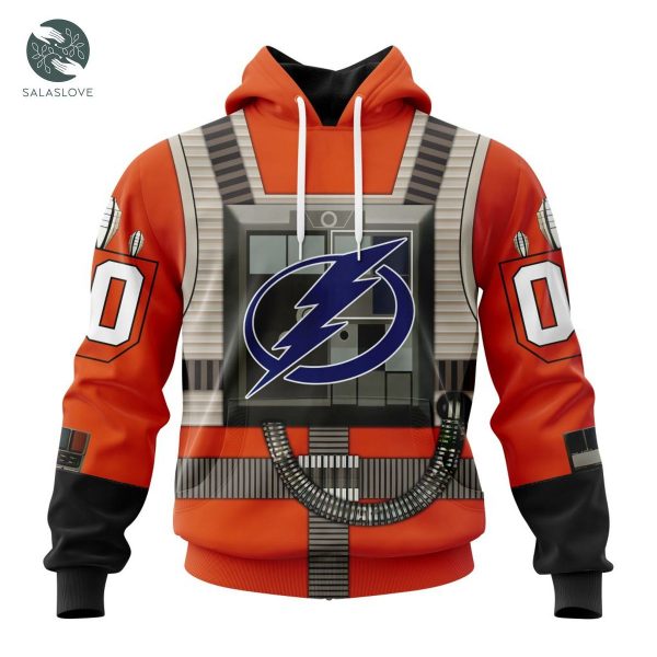 NHL Tampa Bay Lightning Star Wars Rebel Pilot Design Hoodie