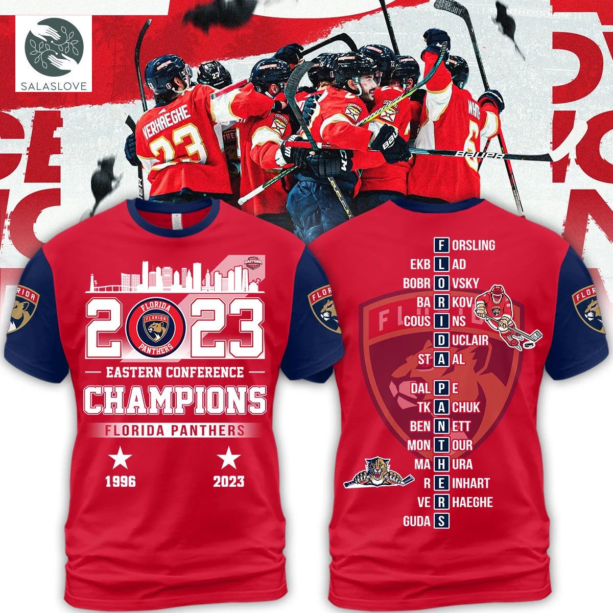 Florida Panthers Eastern Conference Champs Unisex T-shirt TY310501