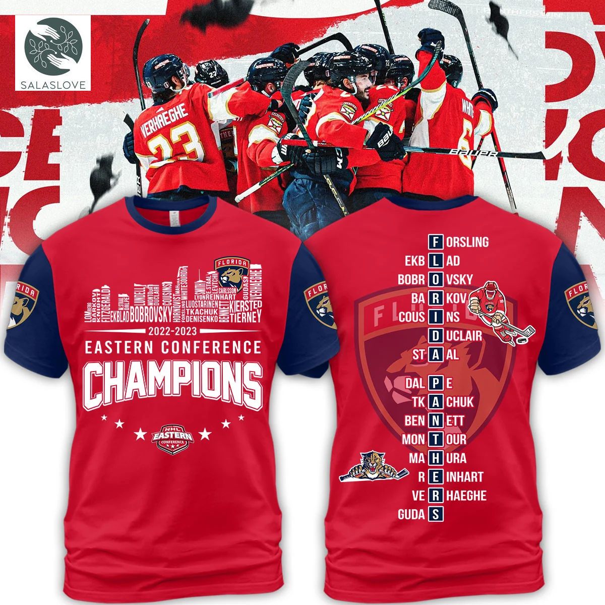 Florida Panthers Eastern Conference Champs Unisex T-shirt TY310505