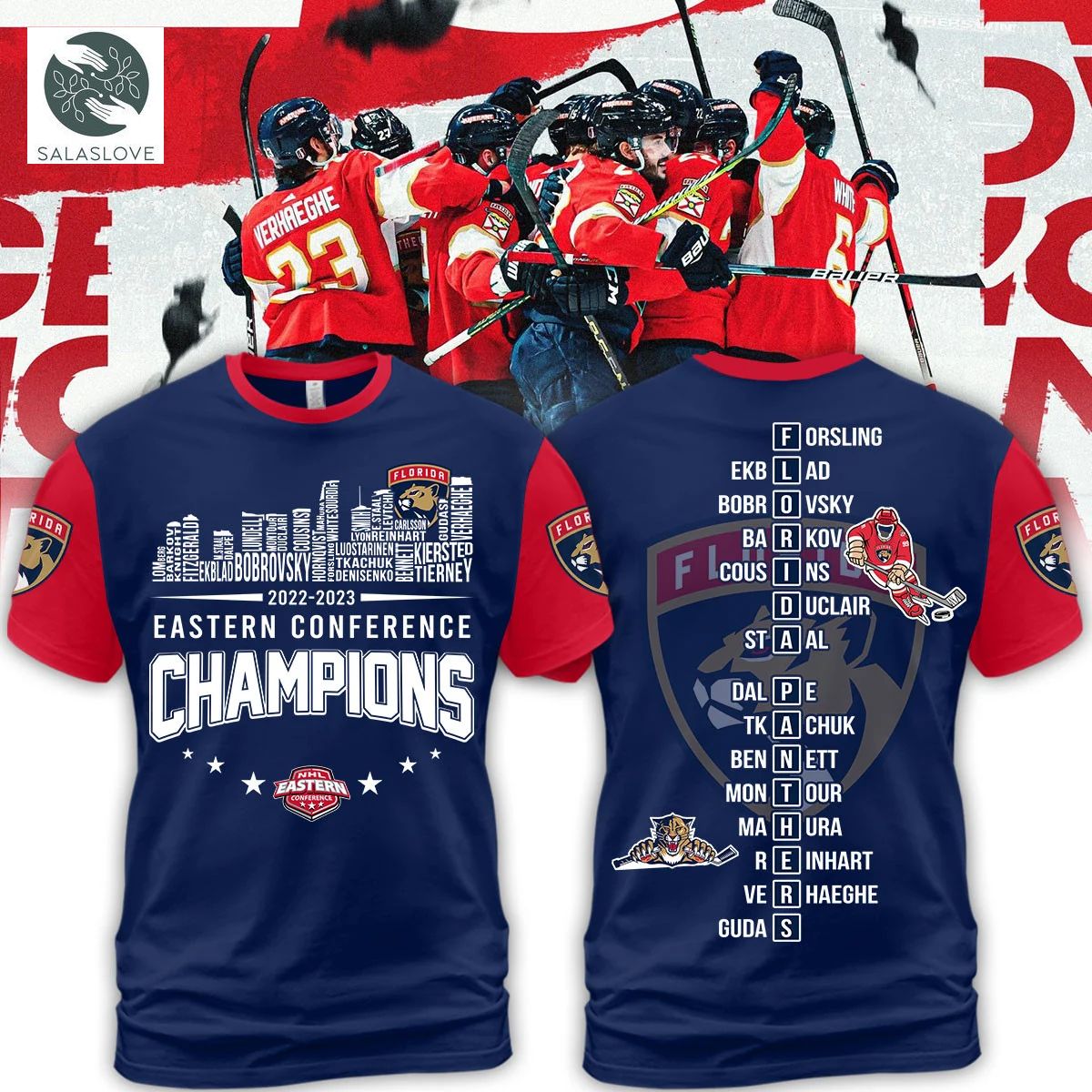 Florida Panthers Eastern Conference Champs Unisex T-shirt TY310507