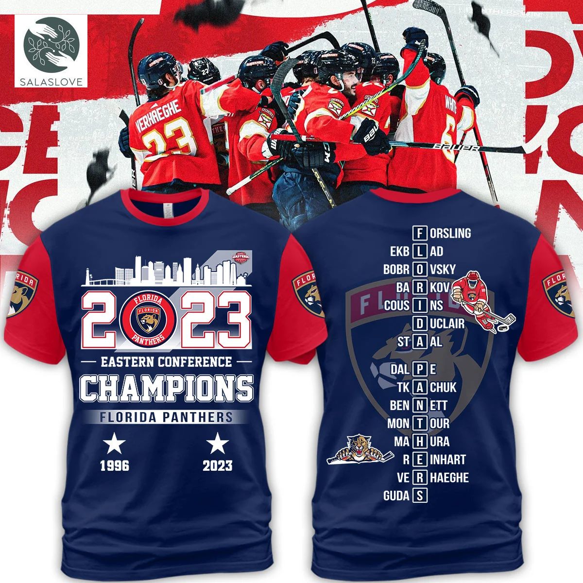 Florida Panthers Eastern Conference Champs Unisex T-shirt TY310508