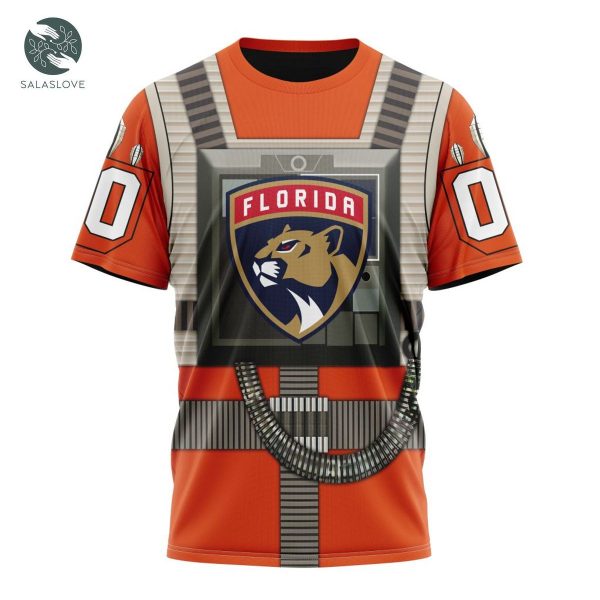 NHL Florida Panthers Star Wars Rebel Pilot Design Shirt