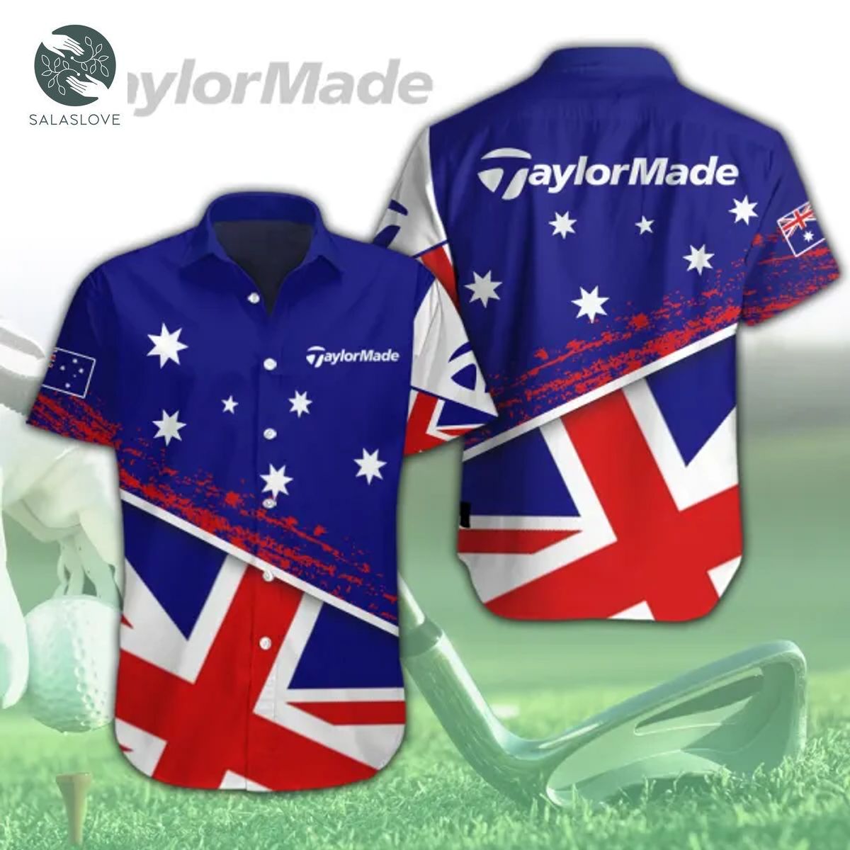 Taylormade x Australia Flag 3D Hawaiian Shirt TY150509