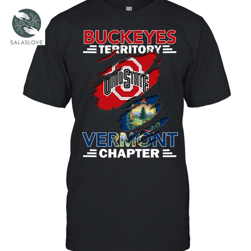 Buckeyes Territory VERMONT Chapter T-shirt HT280625
