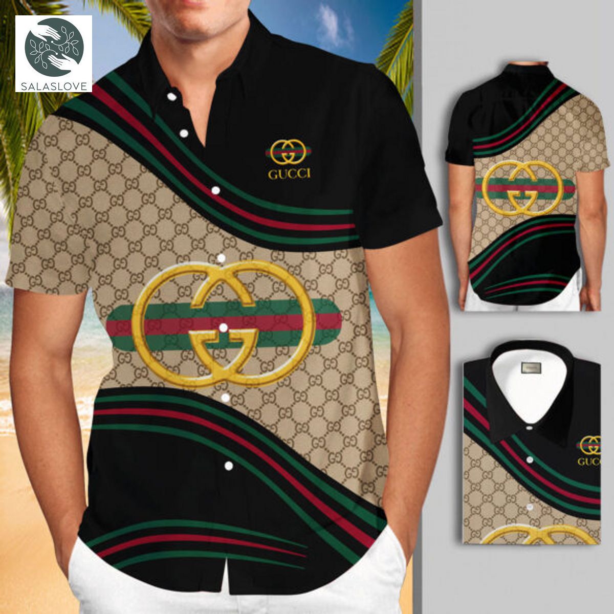 Gucci Luxury Custom Hawaii Shirt TY030611
