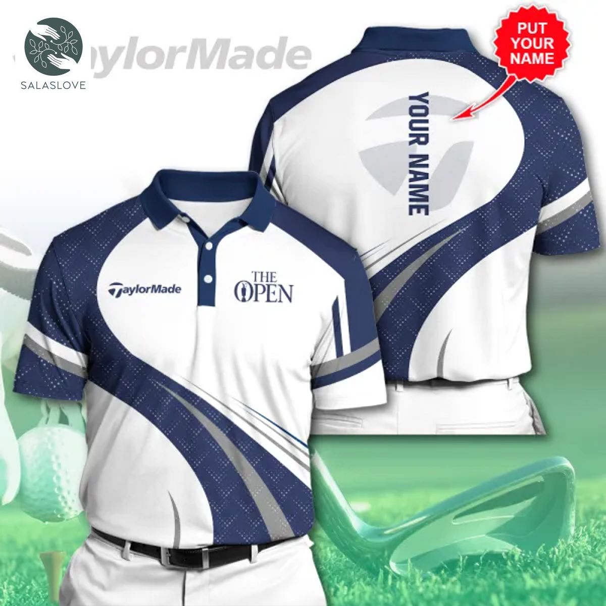 Personalized TaylorMade x The Open Championship 3D Polo Shirt TY6602