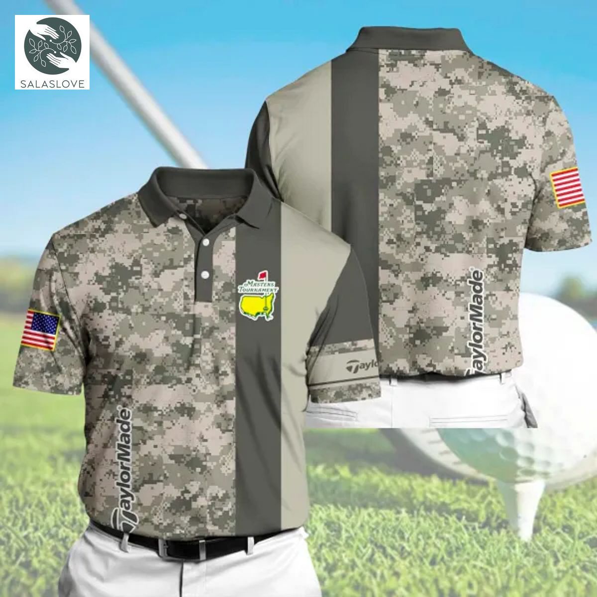 TaylorMade x Masters Tournament 3D Polo Shirt TY6605