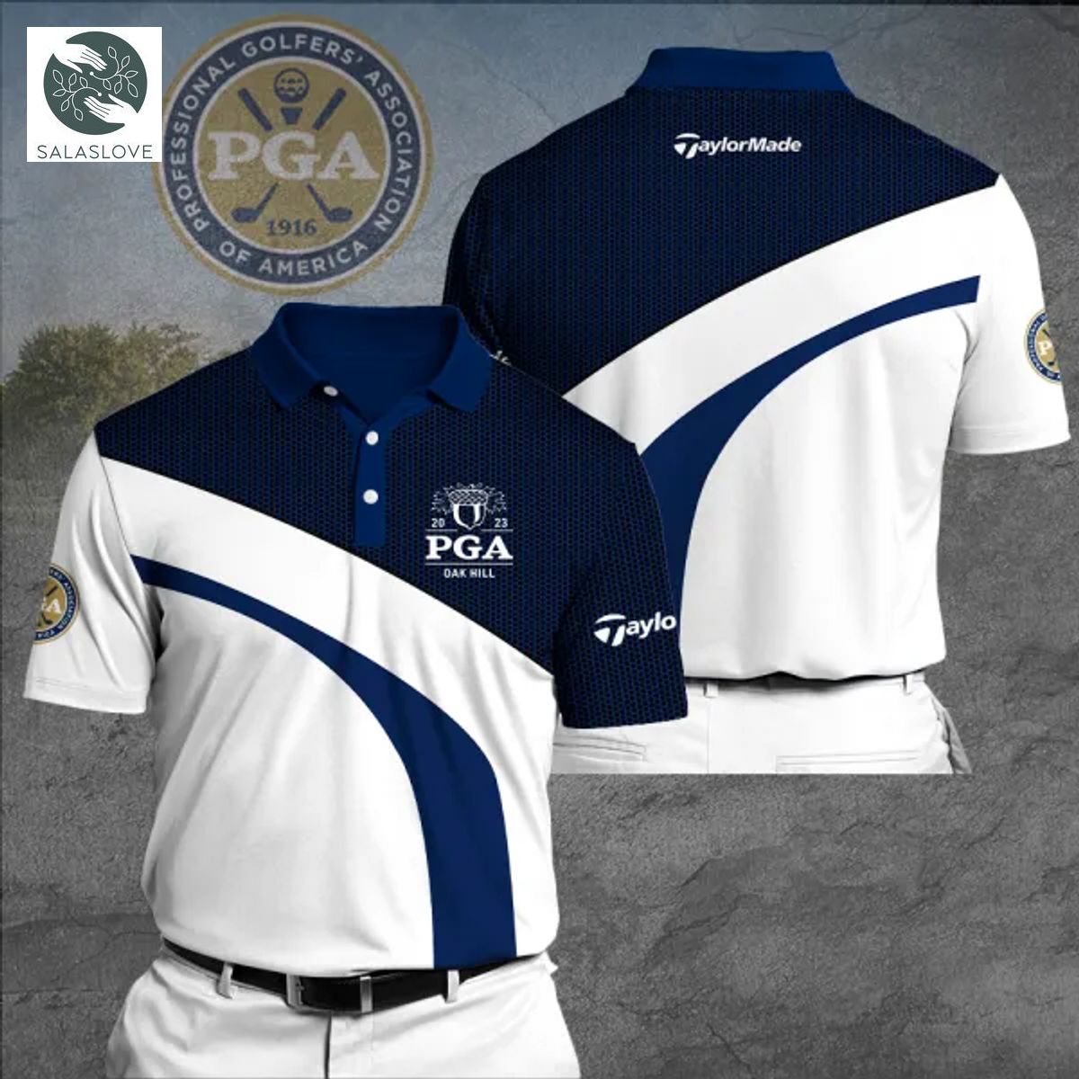 TayM x PGAC 3D Polo Shirt Apparels TY6607