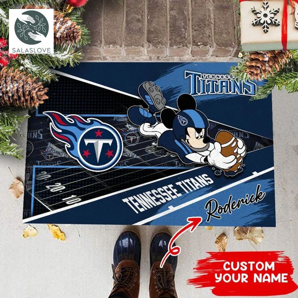 Ttennessee Mickey Personalized Doormat HT190614