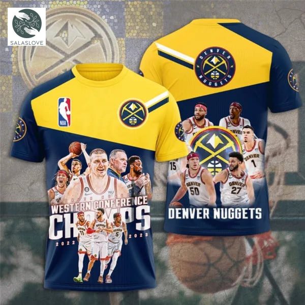 Denver Nuggets 3D T-shirt TY010701