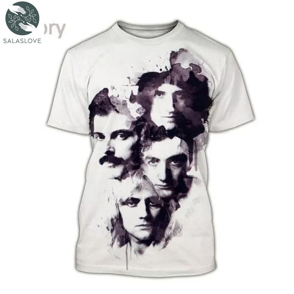 Freddie Mercury 3D T-shirt For Fan Singer HT190725
