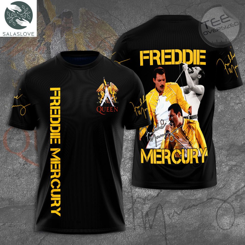 Freddie Mercury 3D T-shirt For Men Women HT190729

