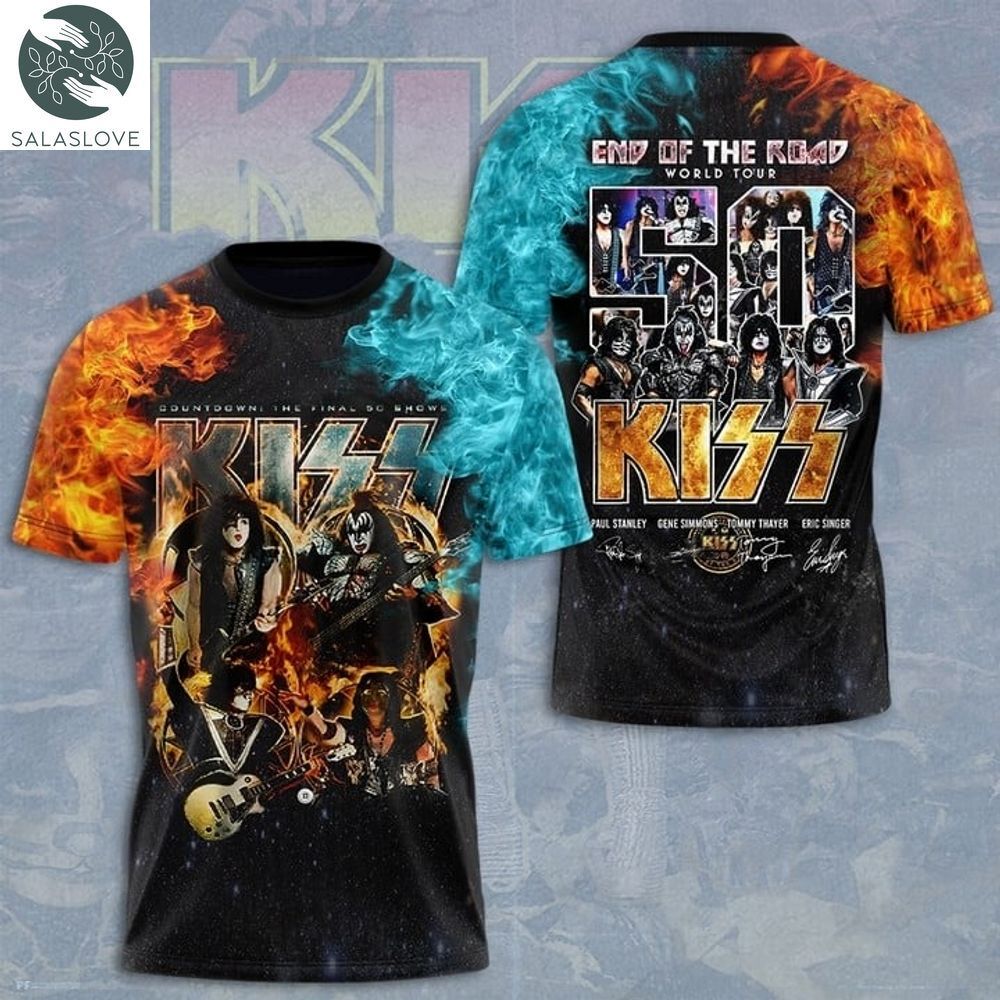 KISS Rock Band 3D T-Shirt For Fan Lover HT100717

