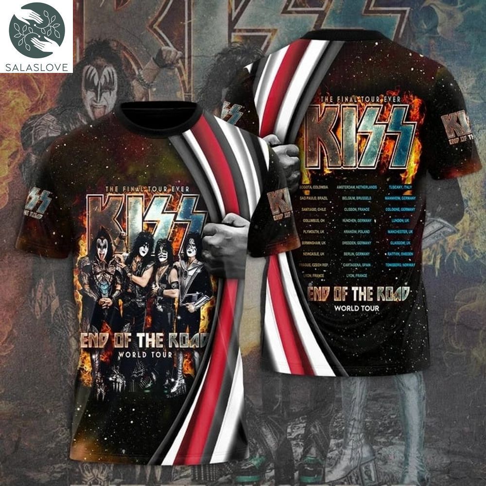 KISS Rock Band 3D T-Shirt For Fan Lover HT100718


