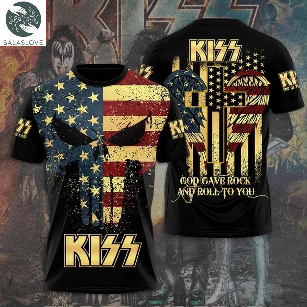 KISS Rock Band 3D T-Shirt For Fan Lover HT100719
