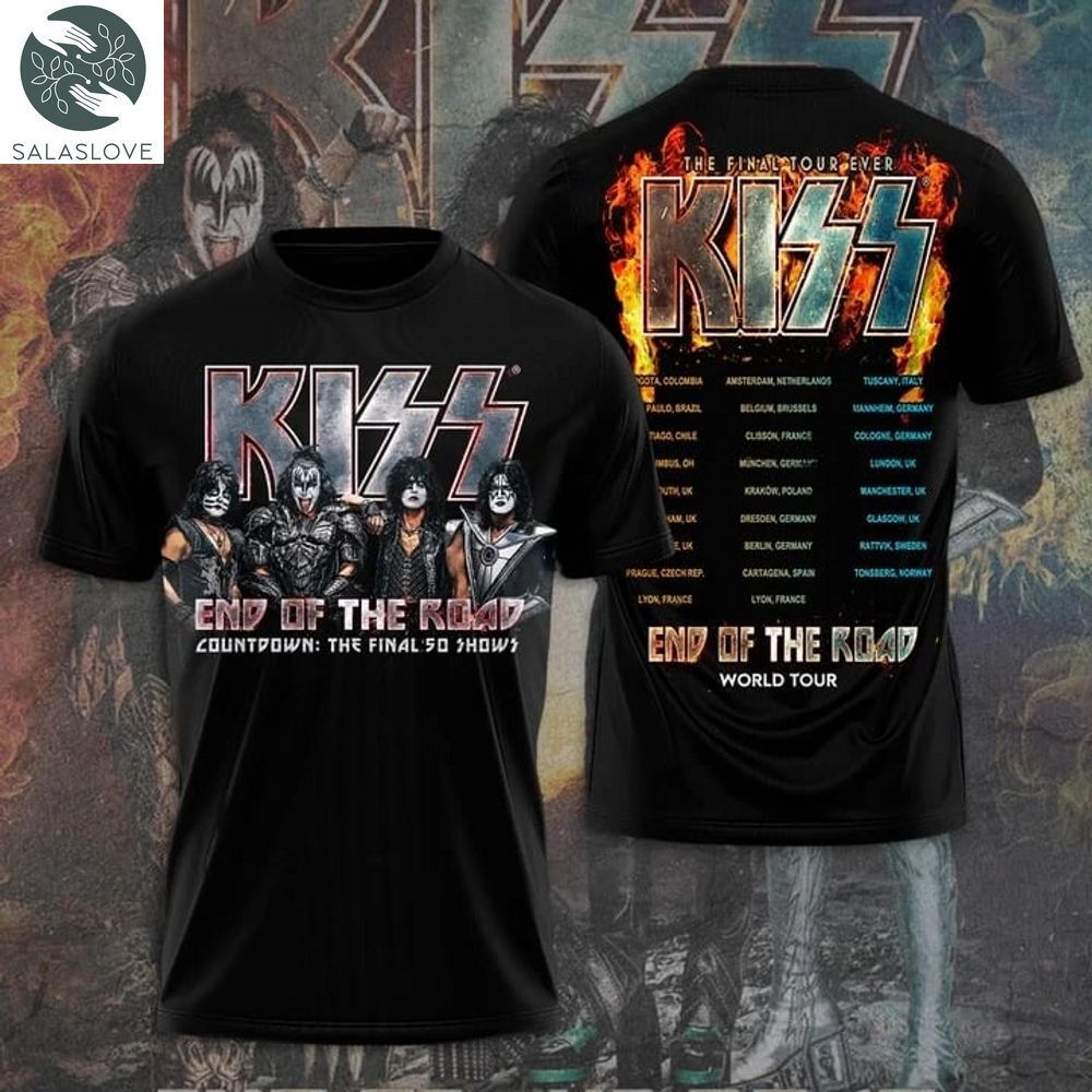 KISS Rock Band 3D T-Shirt For Fan Lover HT100722
